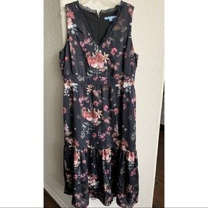 Antonio Melani Women’s Black Floral Dress
